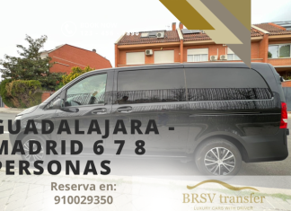 Guadalajara to Madrid Airport Van for 6, 7, or 8 people Guadalajara aeropuerto Madrid 6 7 8 personas