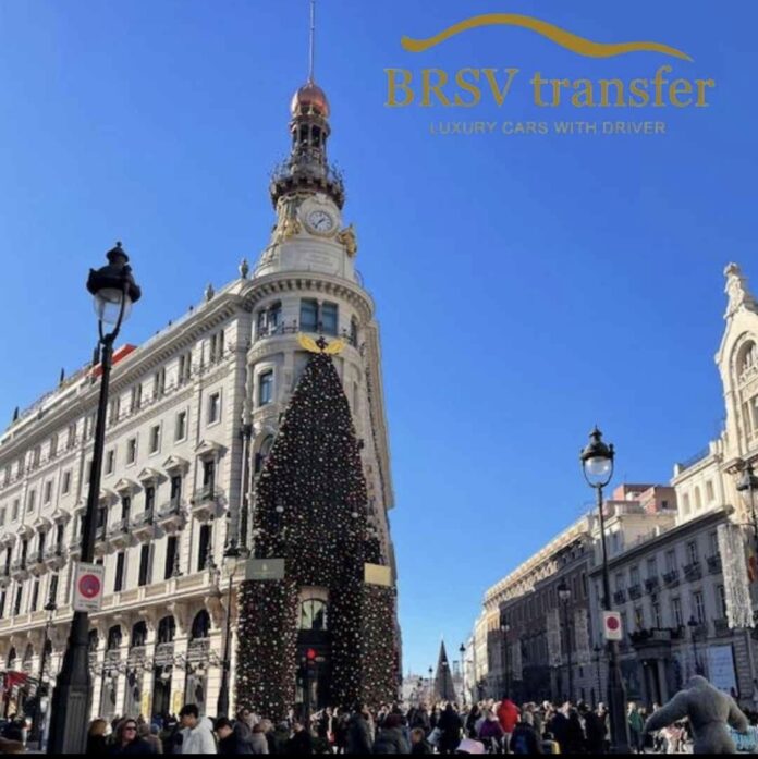 Visitar Madrid en Navidad traslado aeropuerto